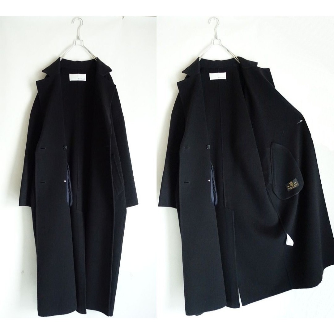 Whim Gazette - 2023 美品ウィムガゼット☆カシミヤ混リバーロング