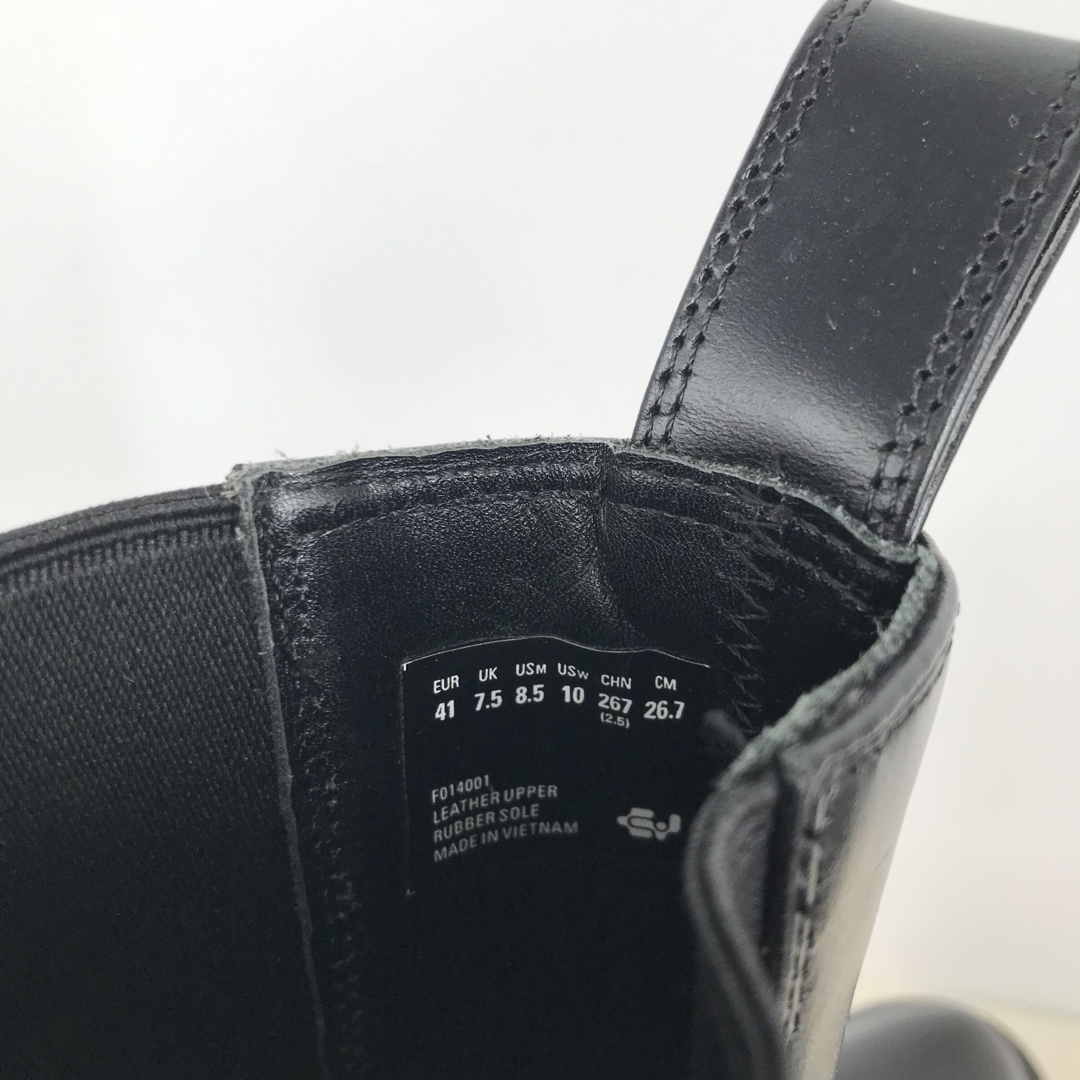EYTYS ブーツ サイドゴア 41 ブラック レザー