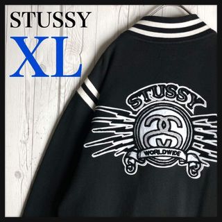 STUSSY - stussy スタジャン big4の通販 by sicko｜ステューシーならラクマ