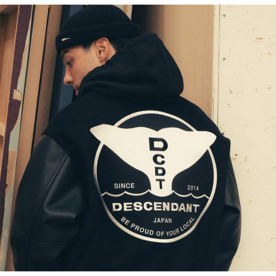 DESCENDANT - DESCENDANT FLUKE UP VARSITY JACKET 最安 XLの通販 by