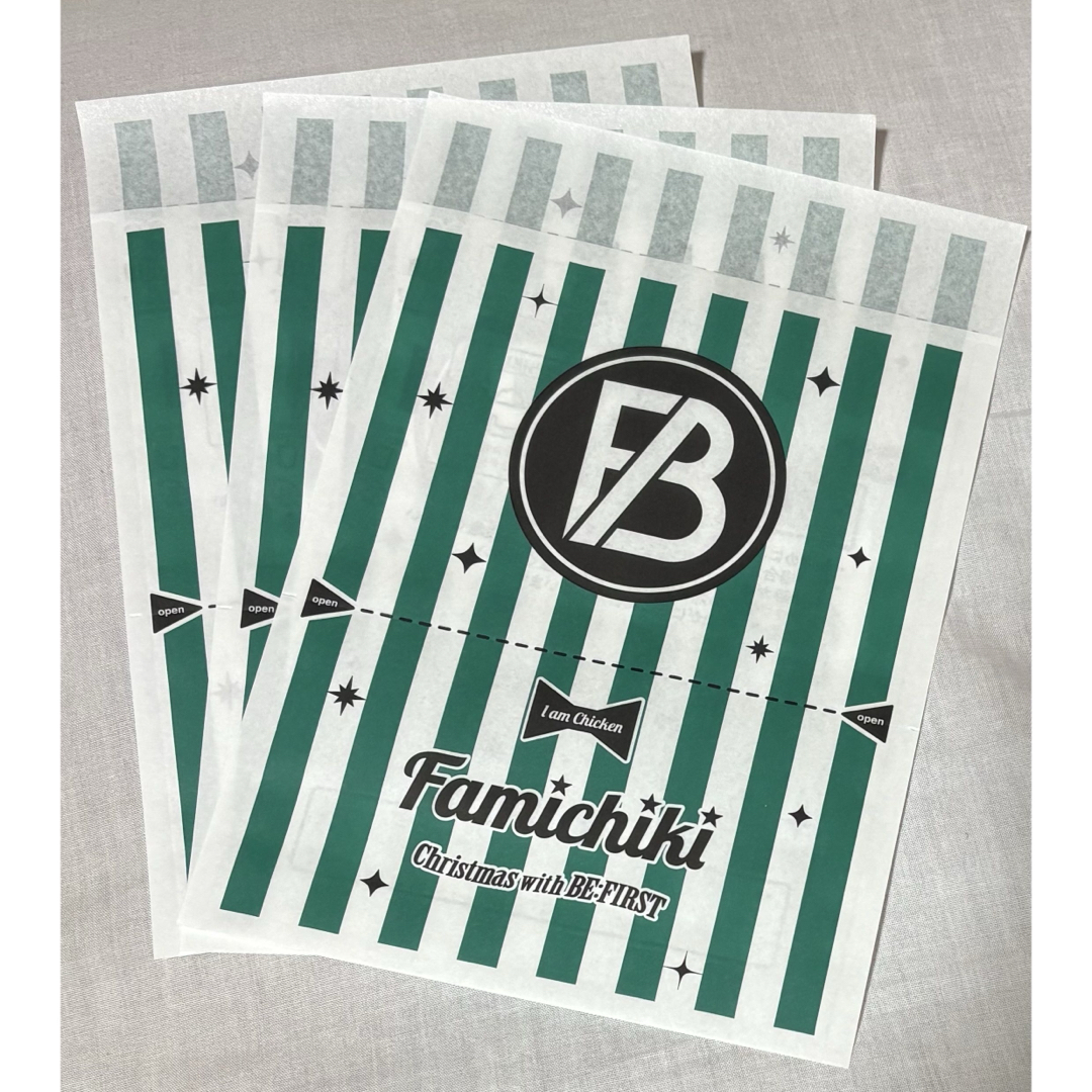 BE:FIRST - BE:FIRSTファミチキ袋3枚セット ファミリーマートの通販 by