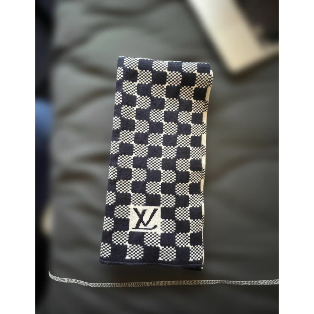 LOUIS VUITTON - Louis Vuitton ダミエパターン マフラー（さくきあ様