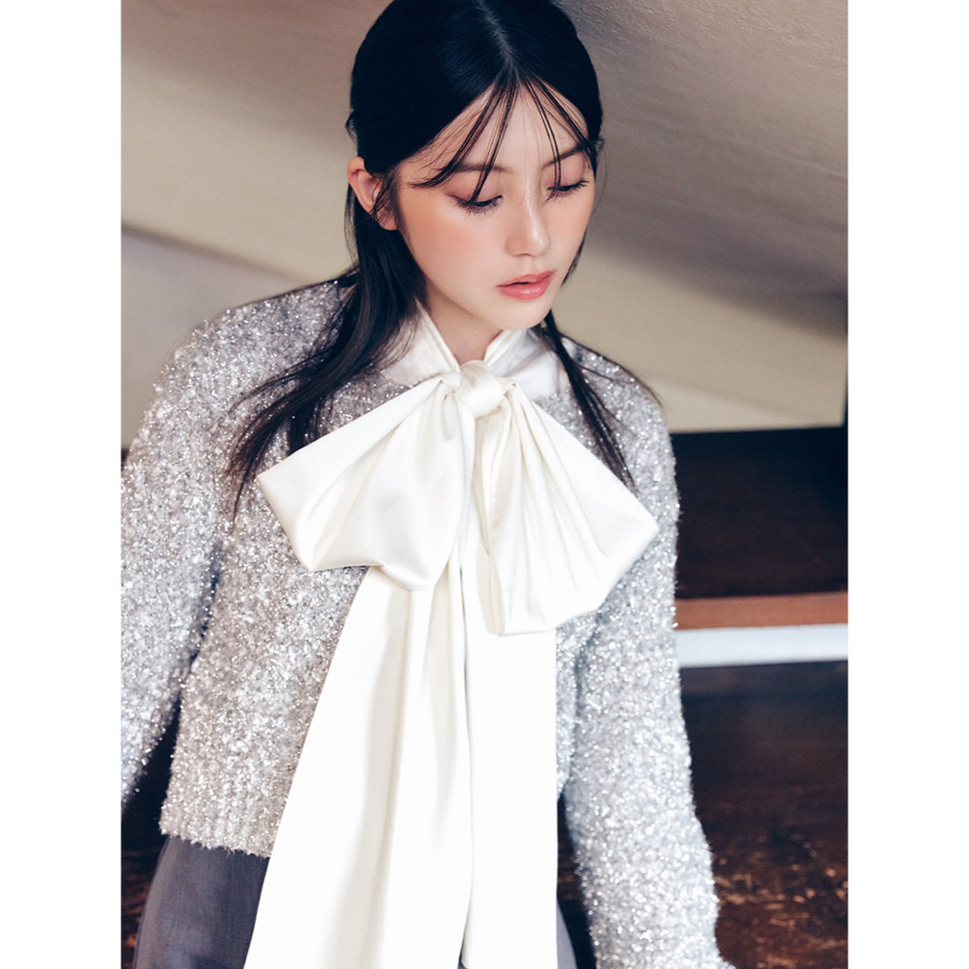 FRAY I.D - FRAYI.D フレイアイディー ビッグボウタイリボンブラウス