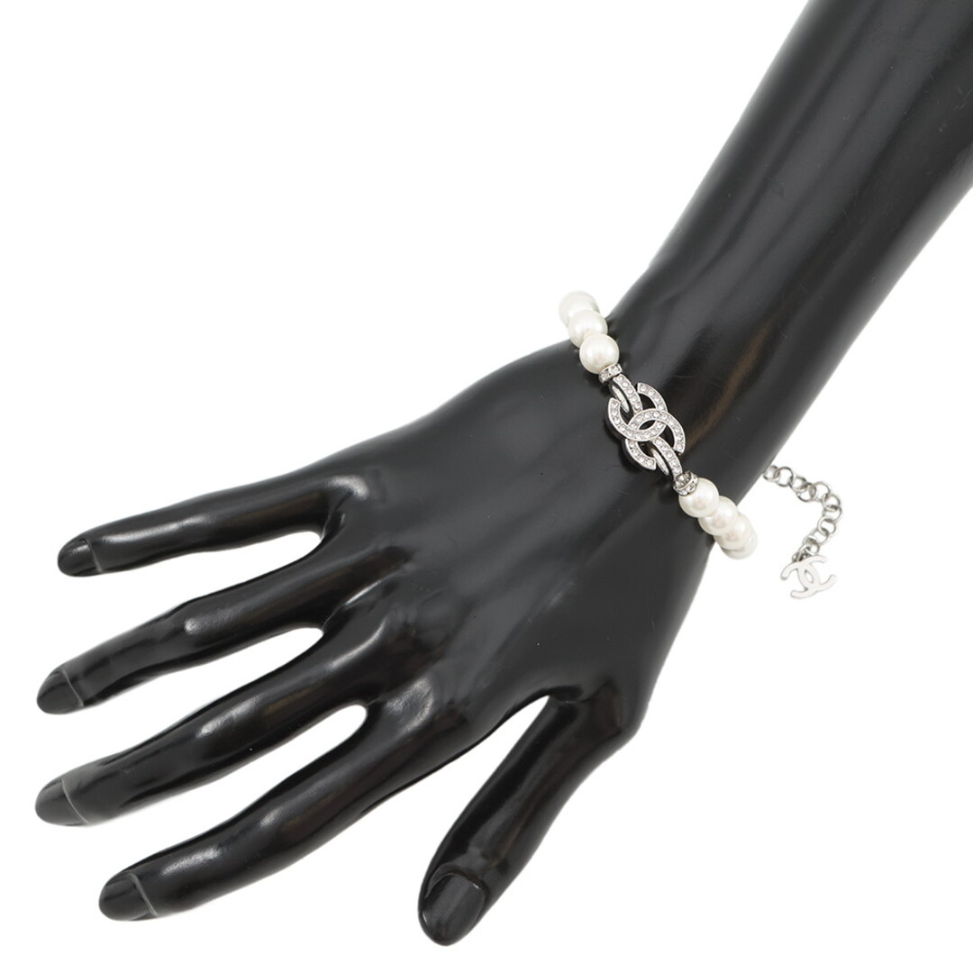 CHANEL - シャネル ブレスレット ココマーク フェイクパール ライン