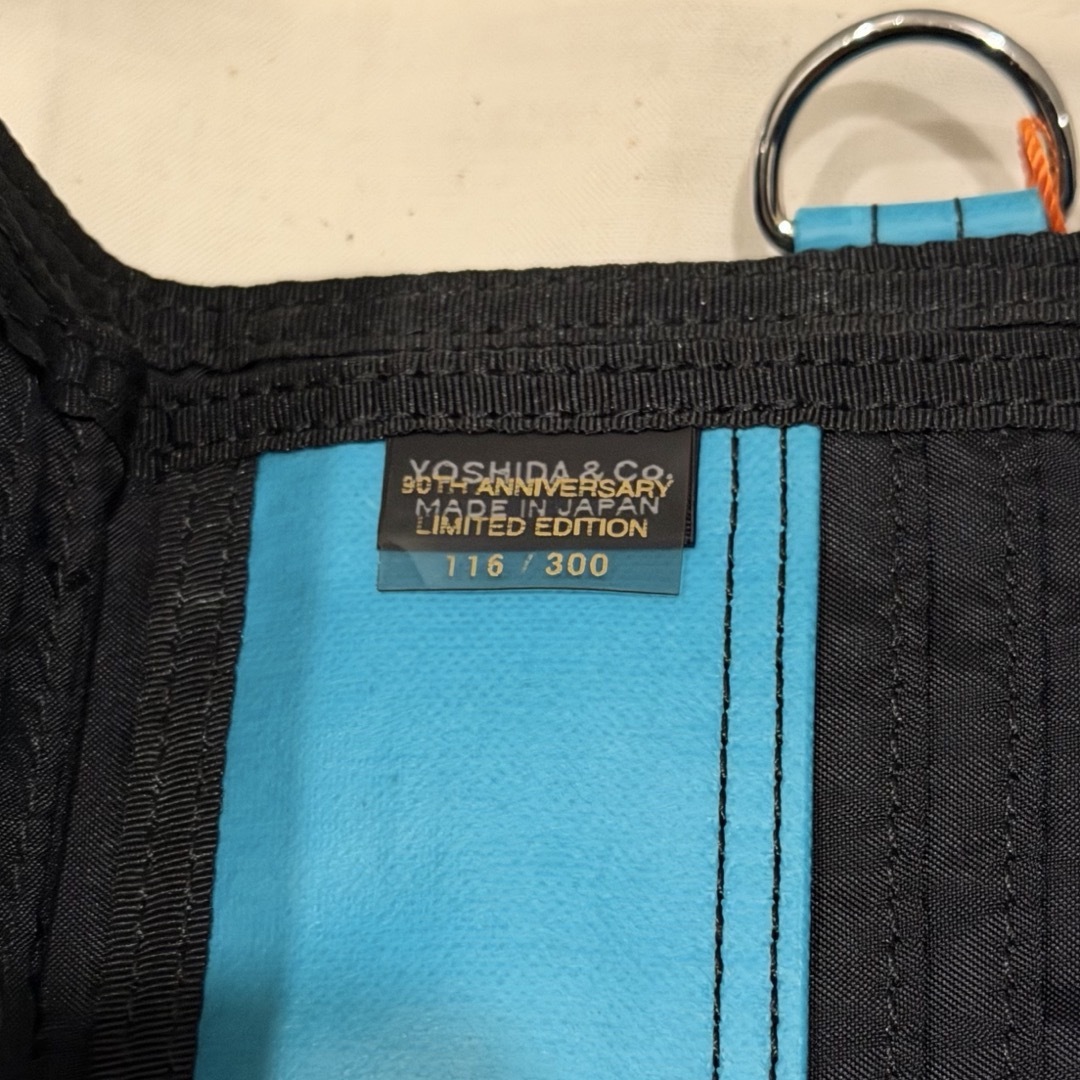 PORTER - PORTER POCKET CORD WALLET 限定品ターコイズブルー 財布の