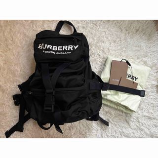 BURBERRY - 593 美品 バーバリー リュック ノヴァチェック 黒の通販 by
