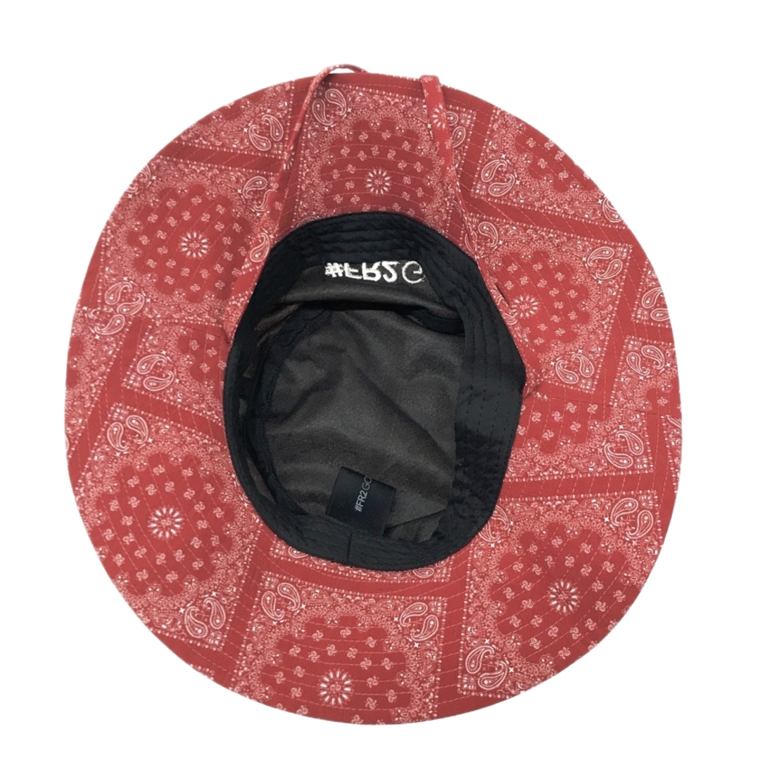 FR2 GOLF エフアールツーゴルフ バケットハット バンダナ柄 レッド系 F