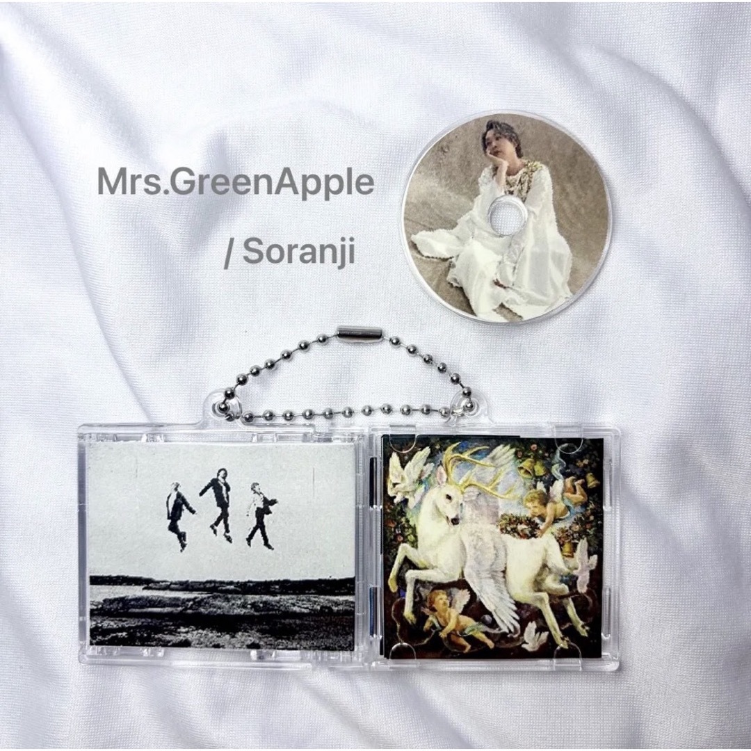 Mrs.GreenApple ミセス Soranji ミニCDキーホルダーの通販 by ねじ丸's