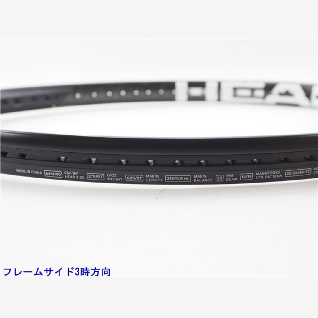 テニスラケット ヘッド グラフィン 360 スピード MP ライト 2018年