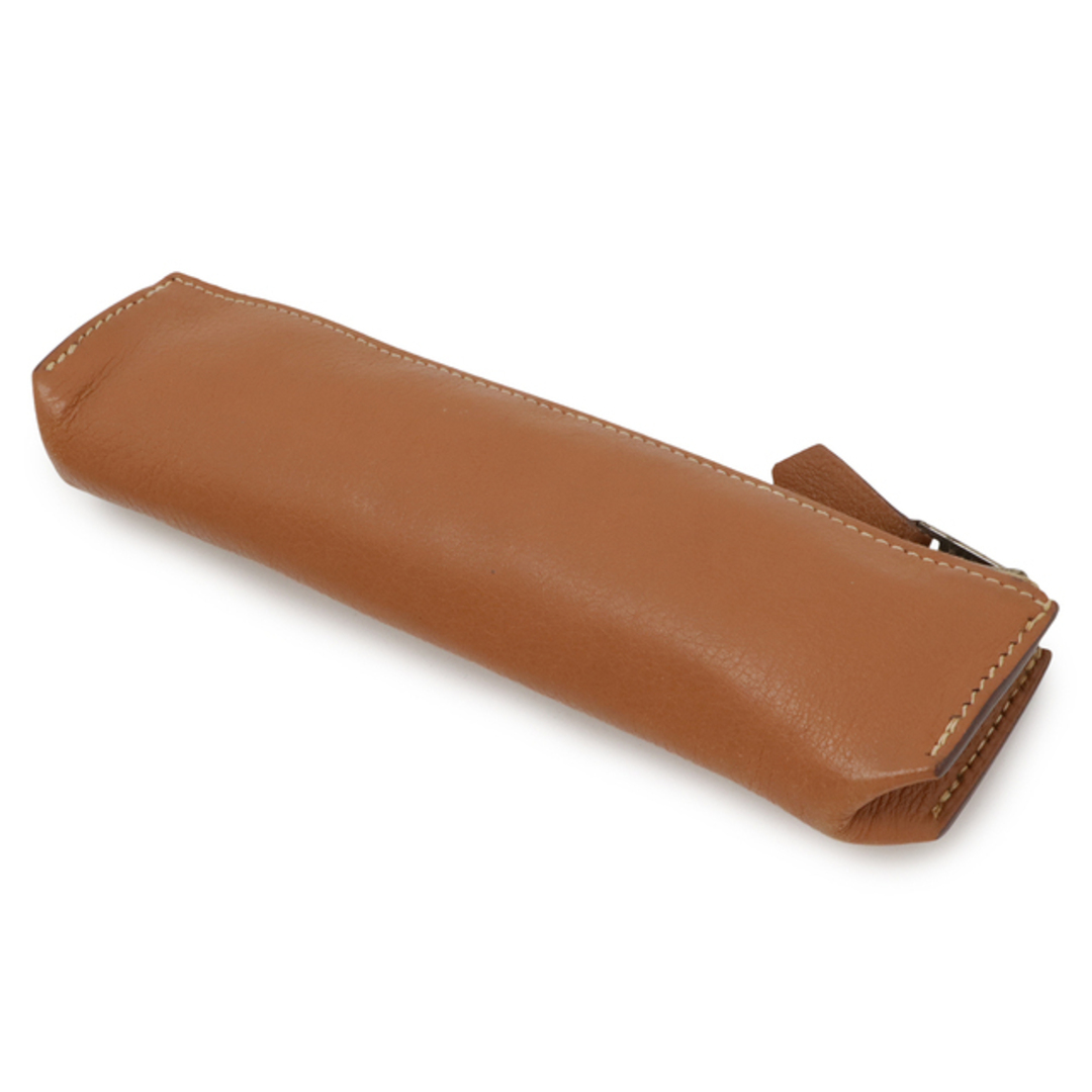 HERMES - HERMES エルメス ペンケース 筆箱 小物入れ ポーチ レザー