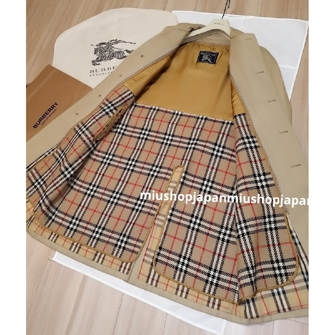 BURBERRY - 貴重希少○M ヴィンテージ BURBERRY ステンカラーコート