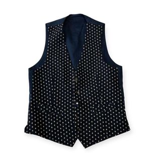 LARDINI - 【中古】ラルディーニ LARDINI リネン ジレ ベスト オレンジ