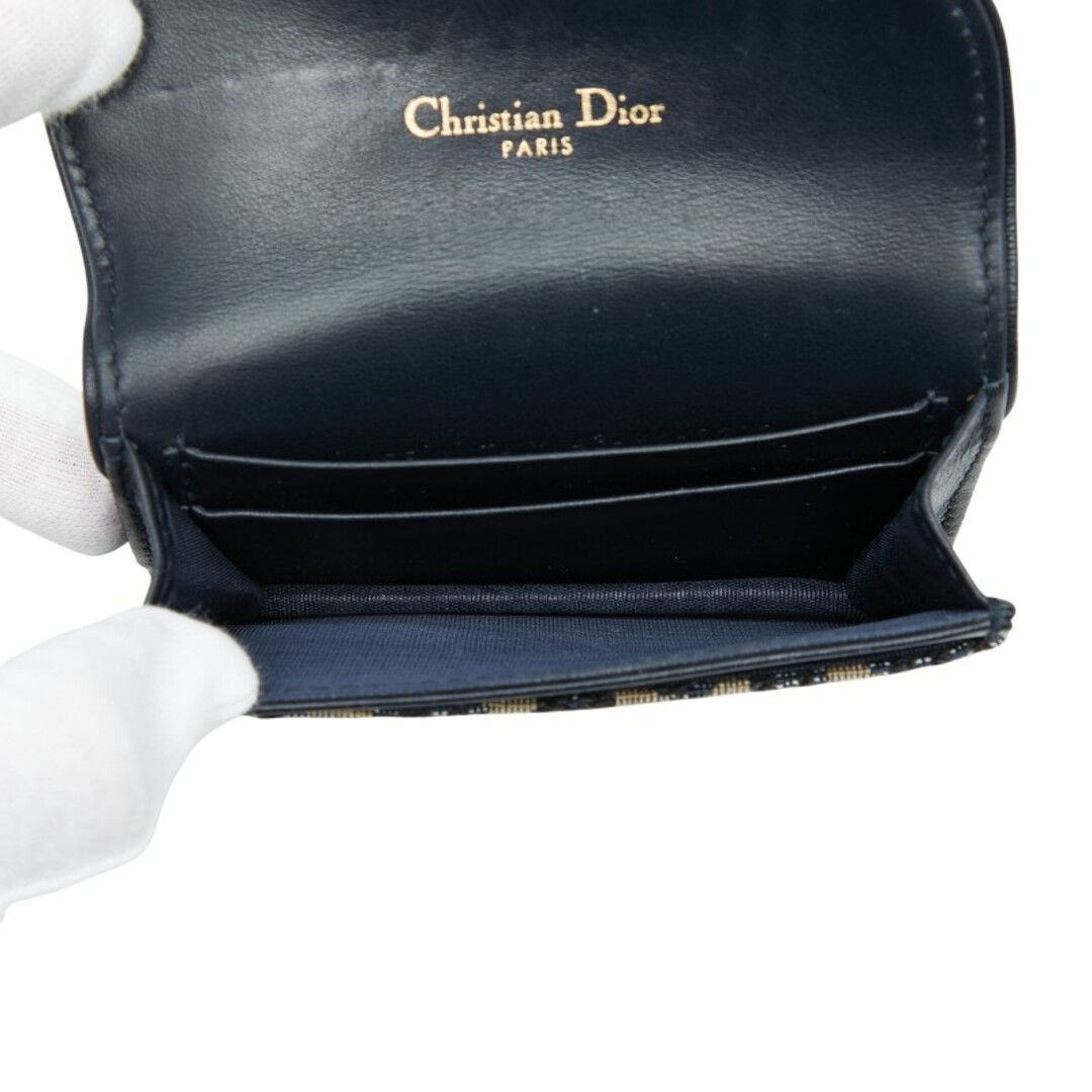 Dior - ディオール オブリーク カードケース 名刺入れ キャンバス