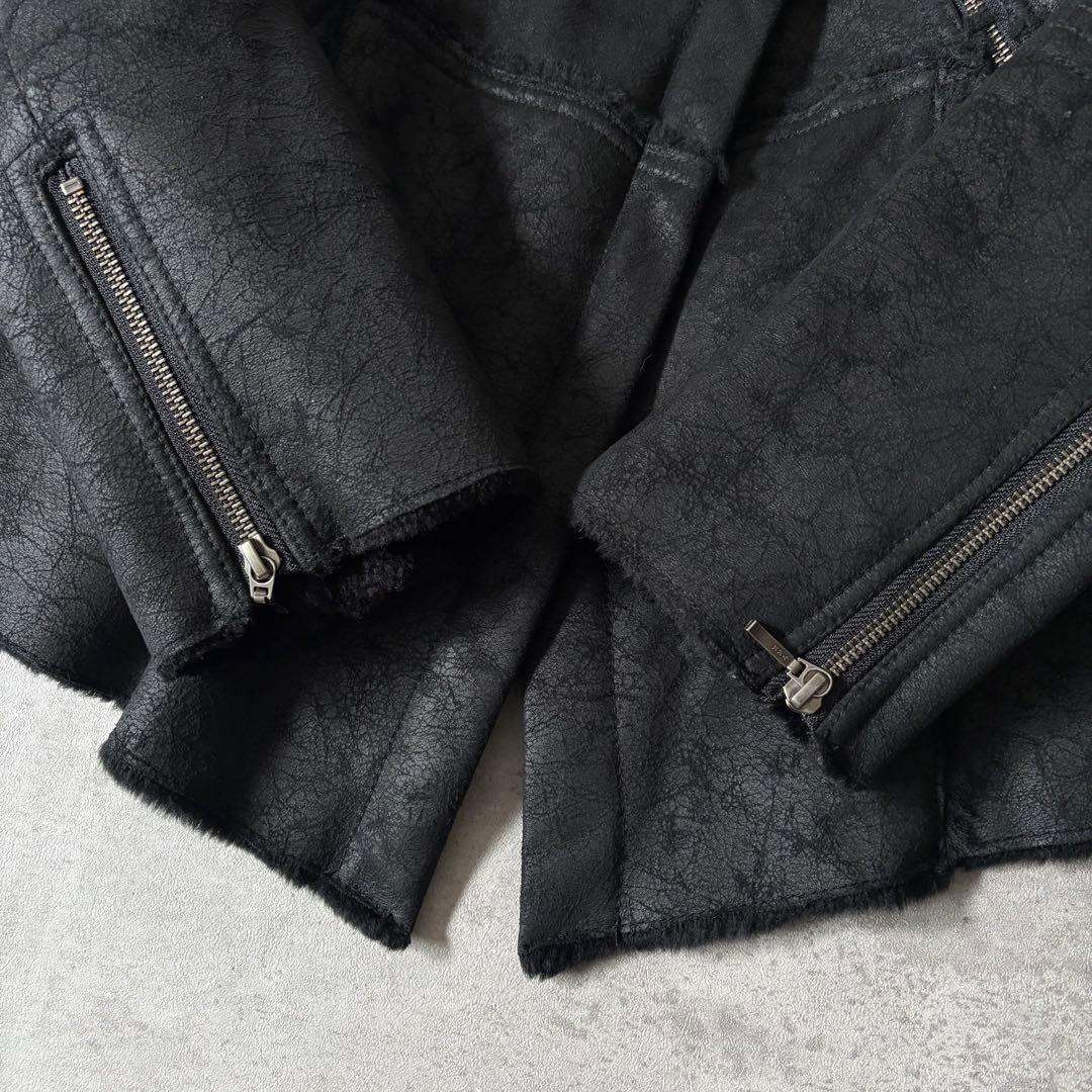 00s archive mouton far jacket riders y2kの通販 by m brand｜ラクマ