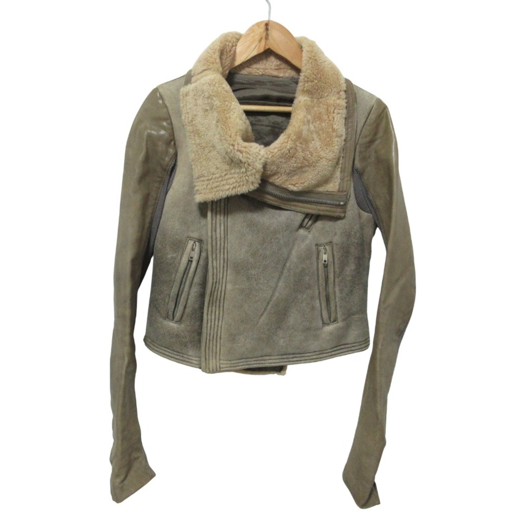 Rick Owens - 美品 Rick Owens リックオウエンス ムートン ライダース