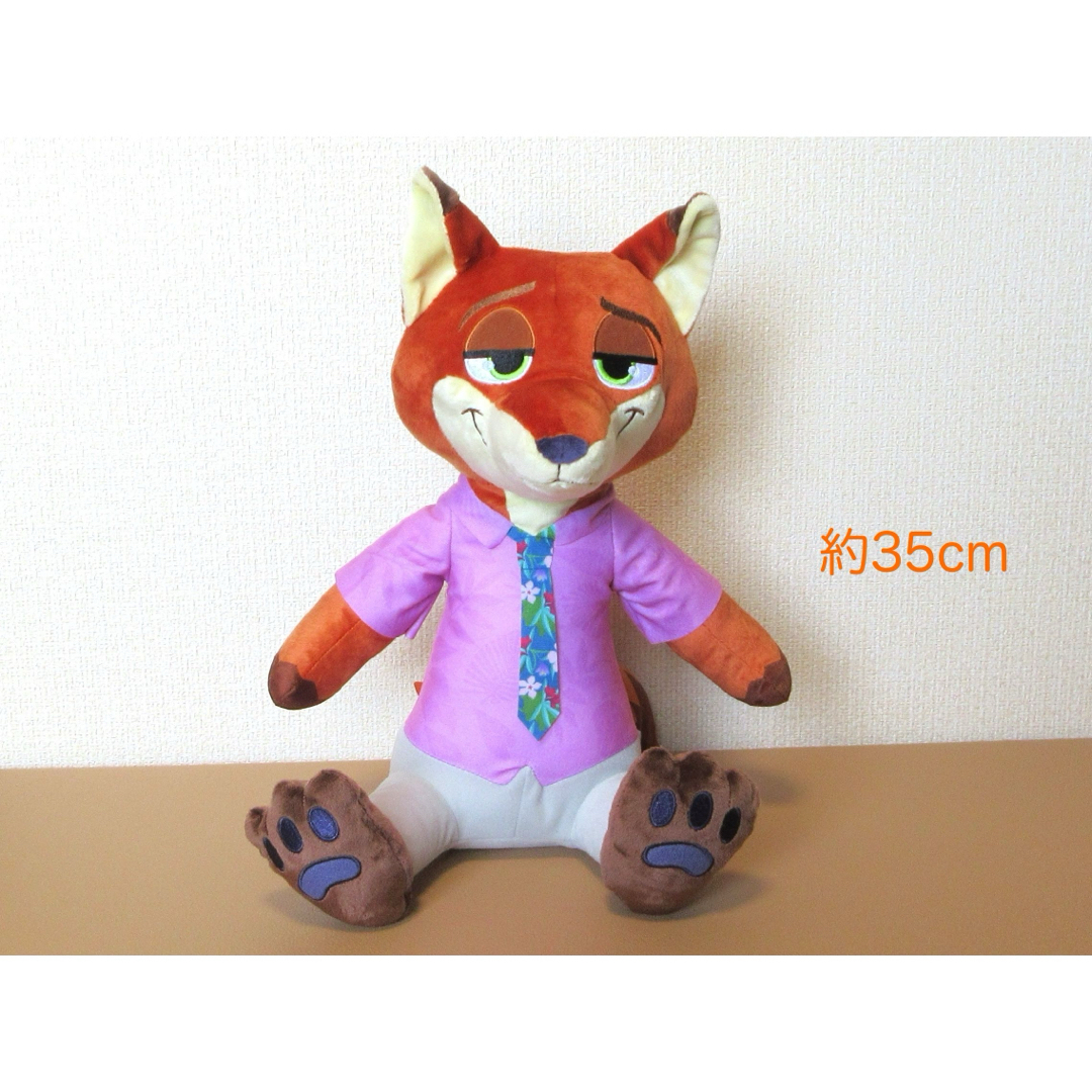 Disney - ズートピア2 L ぬいぐるみ 2種 ジュディ ホップス ニック