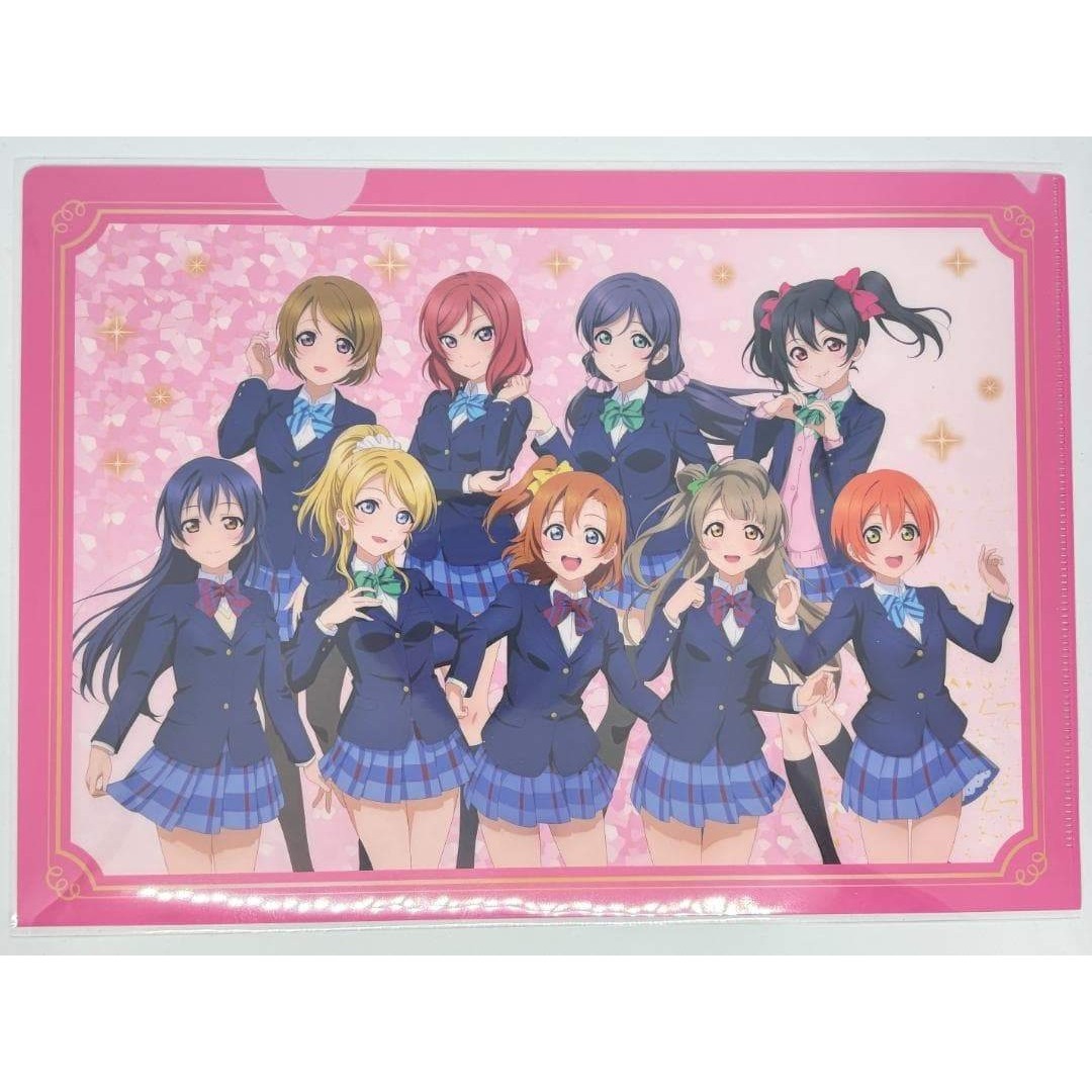 μ's クリアファイル コンプリートセット 15周年記念POPUPSTOREの通販