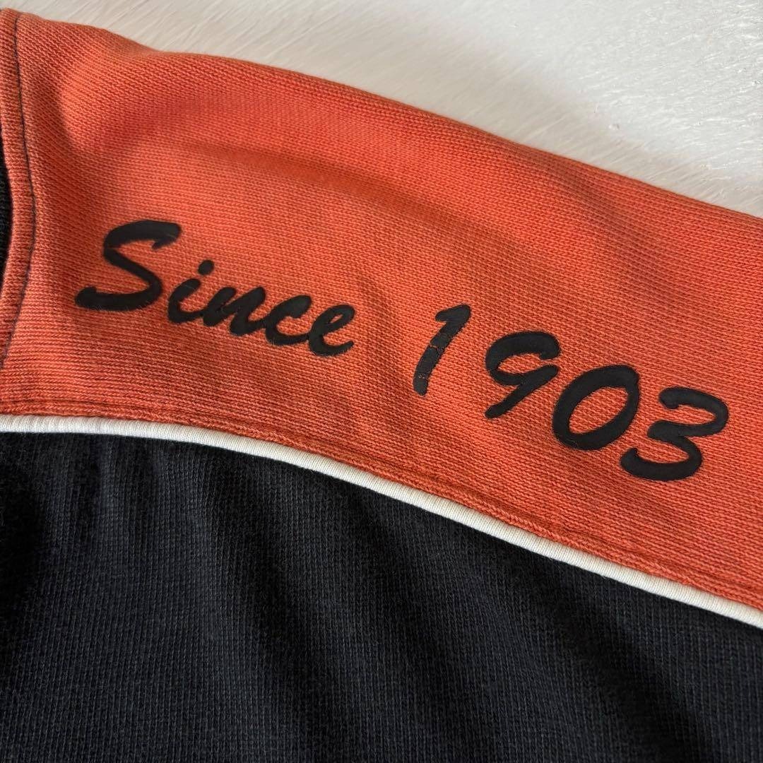 Harley Davidson - ハーレーダビッドソン ロングTシャツ 刺繍ロゴ XL