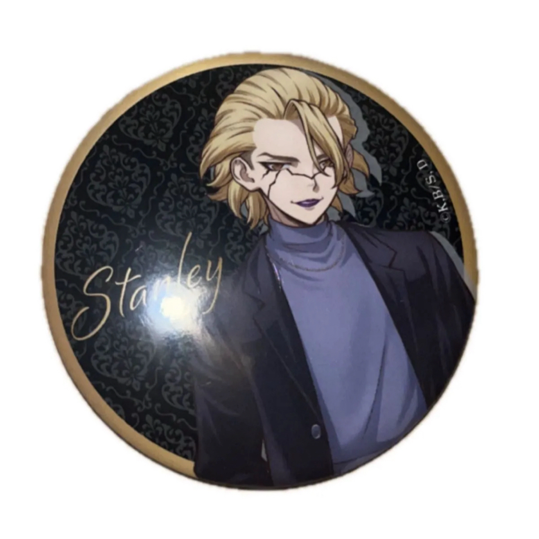 Dr.STONE スタンリー 缶バッジ ブラックスーツ ジャンプフェスタ2026の