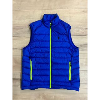 POLO RALPH LAUREN（ダウンベスト ・ ブルー・ネイビー/青色系）の