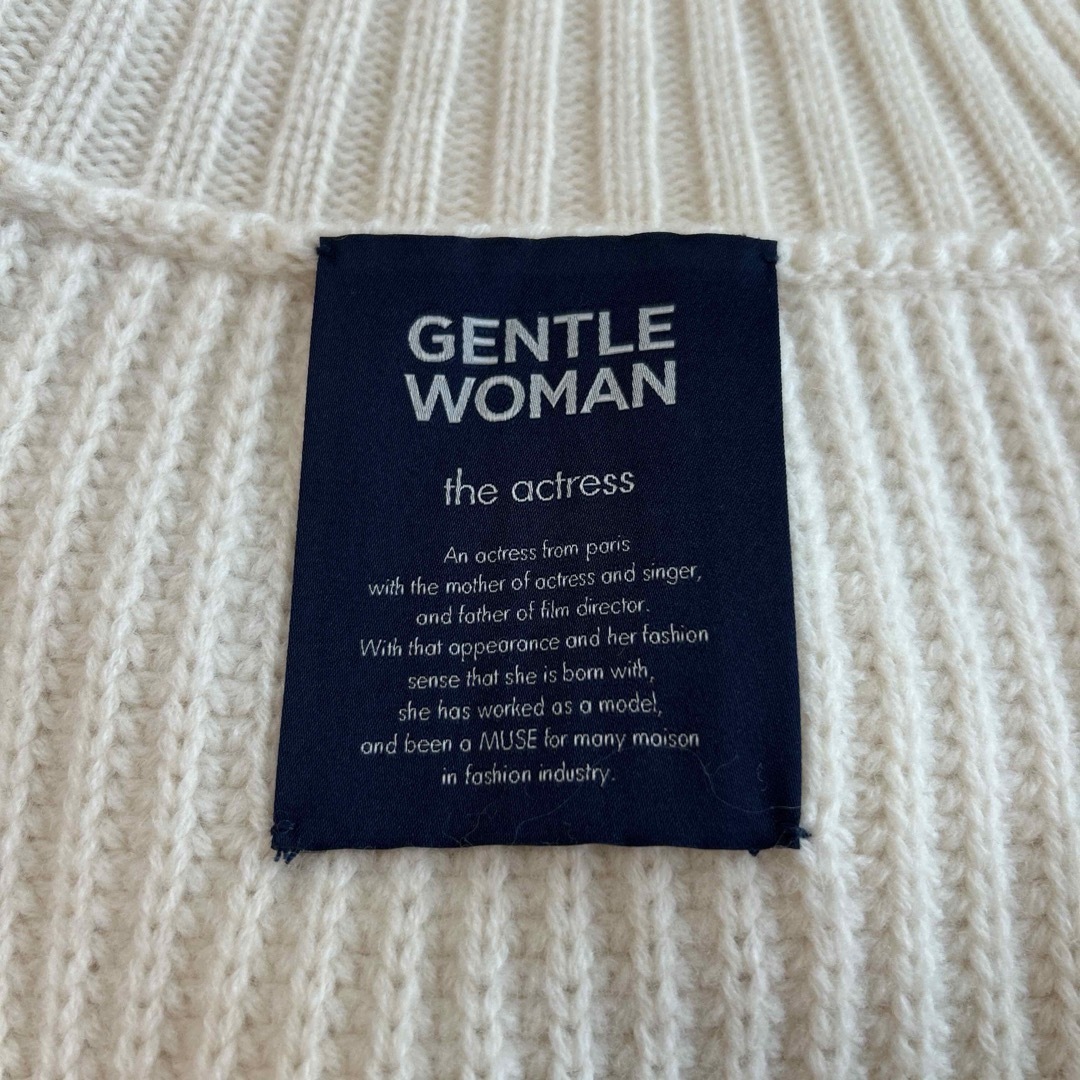 DEUXIEME CLASSE - GENTLE WOMAN タートルニット ドゥーズィエムクラス