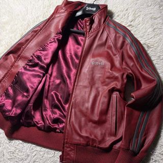 schott（ライダースジャケット ・ レッド/赤色系）のフリマアイテム一覧