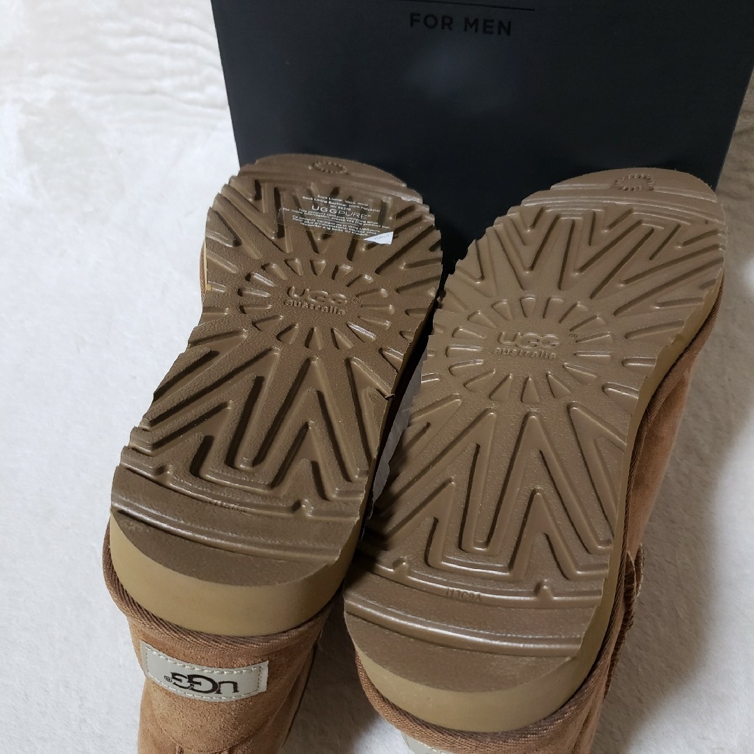 UGG - 新品UGG メンズ クラシック ミニ ムートンブーツ 27㎝ ショート