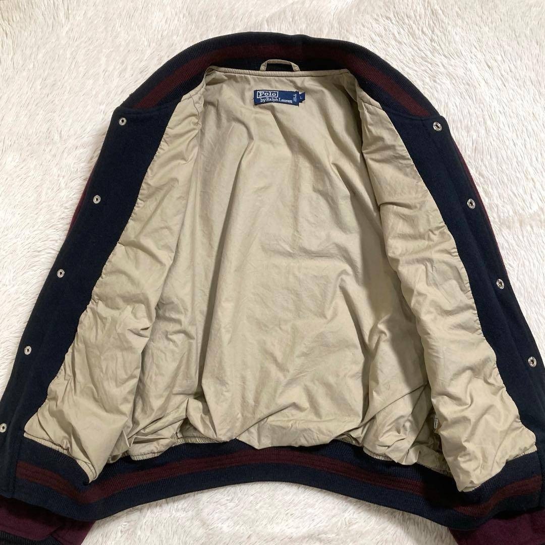 POLO RALPH LAUREN - 90s ポロラルフローレン スタジャン ウール 刺繍
