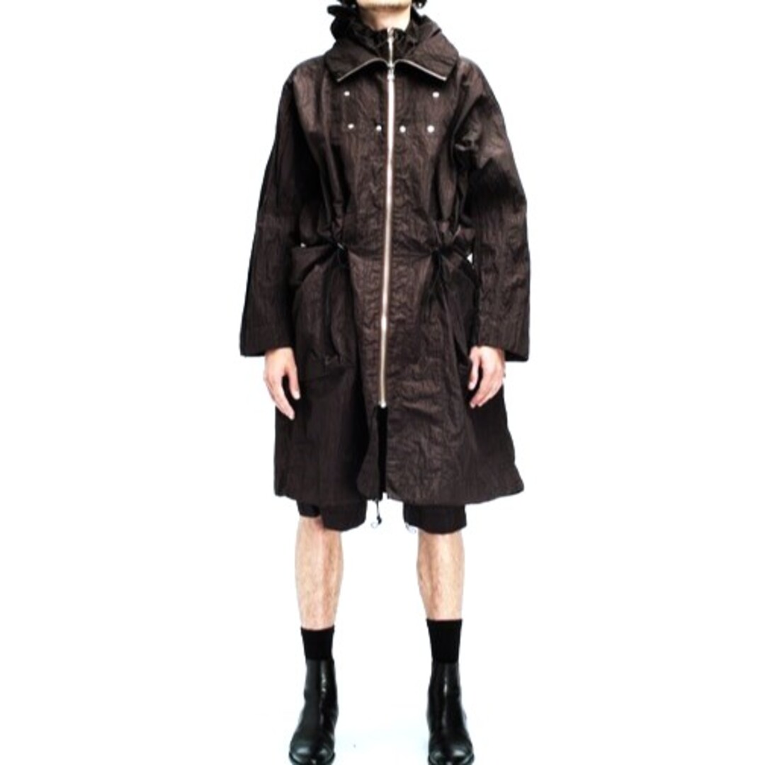 Omar Afridi オマールアフリディ 23SS イギリス製 DET HOOD WIND PARKA