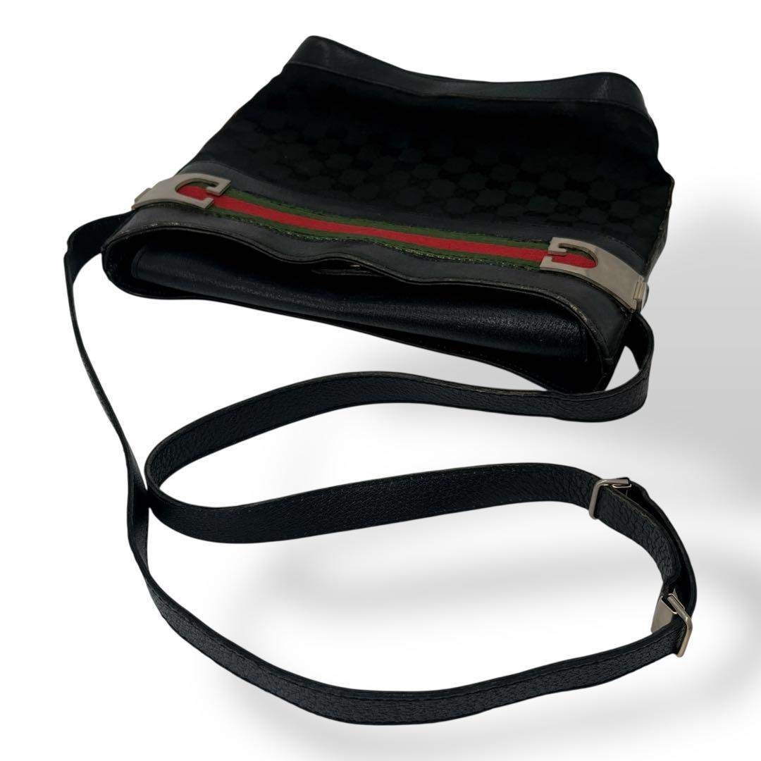 GUCCI - オールドグッチ ショルダーバッグ シェリーライン GG