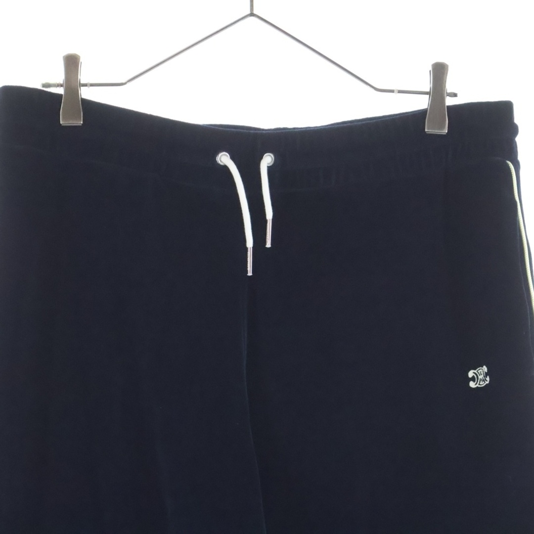 CELINE - CELINE セリーヌ TRIOMPHE EMBROIDERY VELVET JERSEY