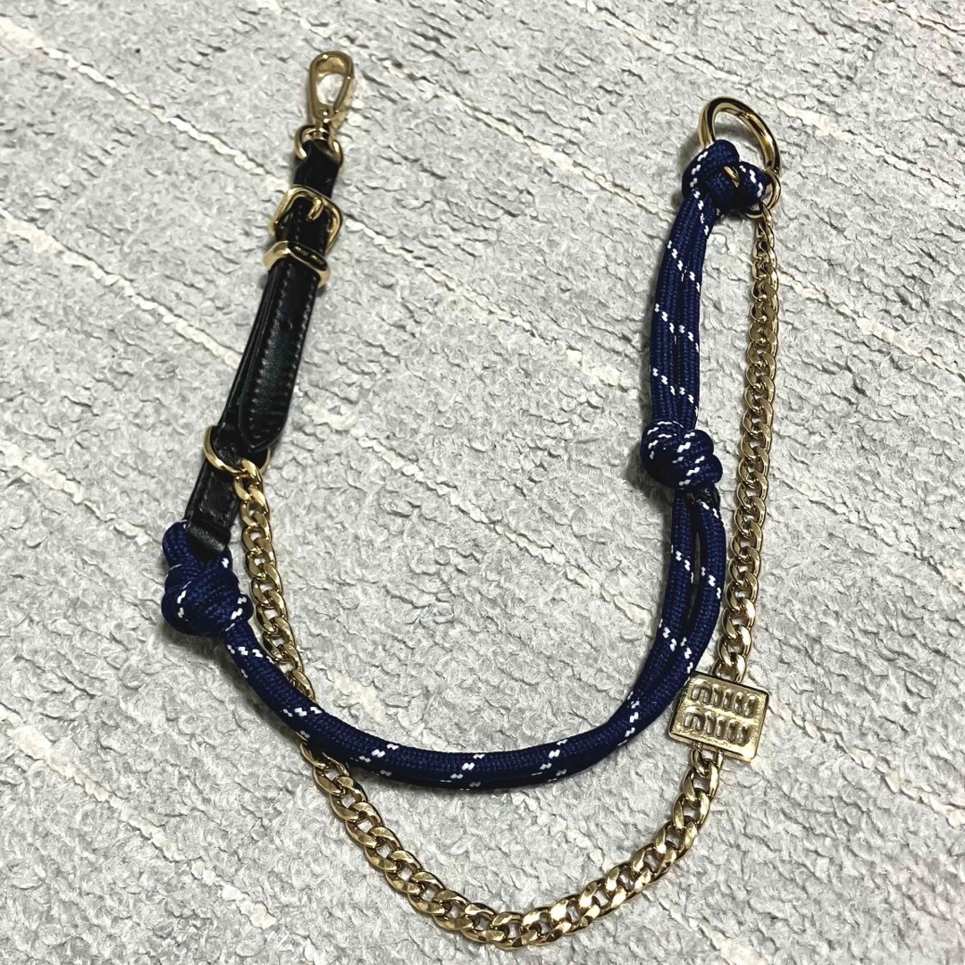 MIU MIU - 現行！ミュウミュウ［トリックキーリング］チャーム