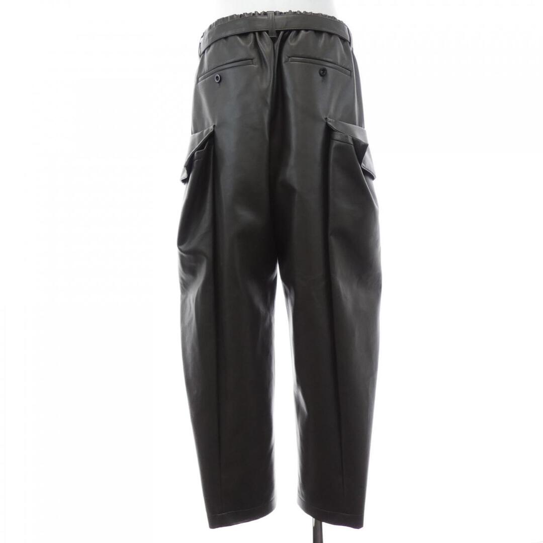 sacai - サカイ SACAI FAUX LEATHER PANTS 25-03750M パンツの通販 by