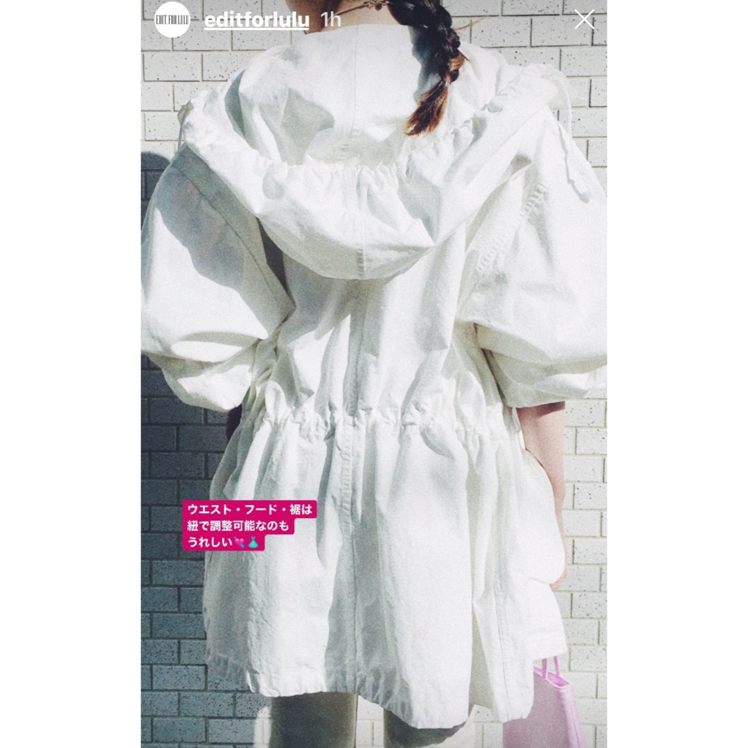 EDIT.FOR LULU - edit for lulu スノーカモパーカーの通販 by ショップ