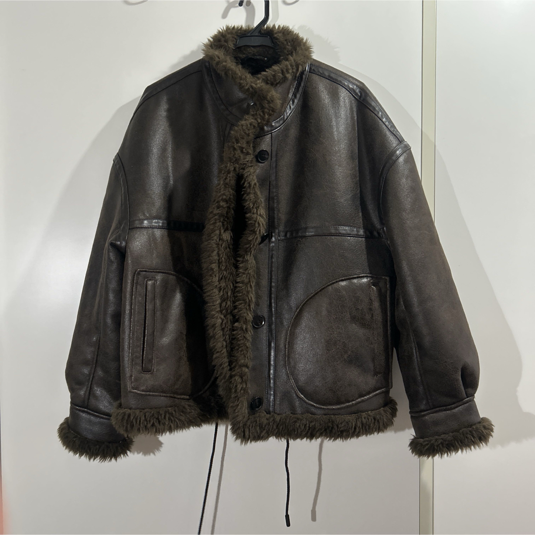 ZARA - ZW コレクションリバーシブルボンバージャケットの通販 by riri