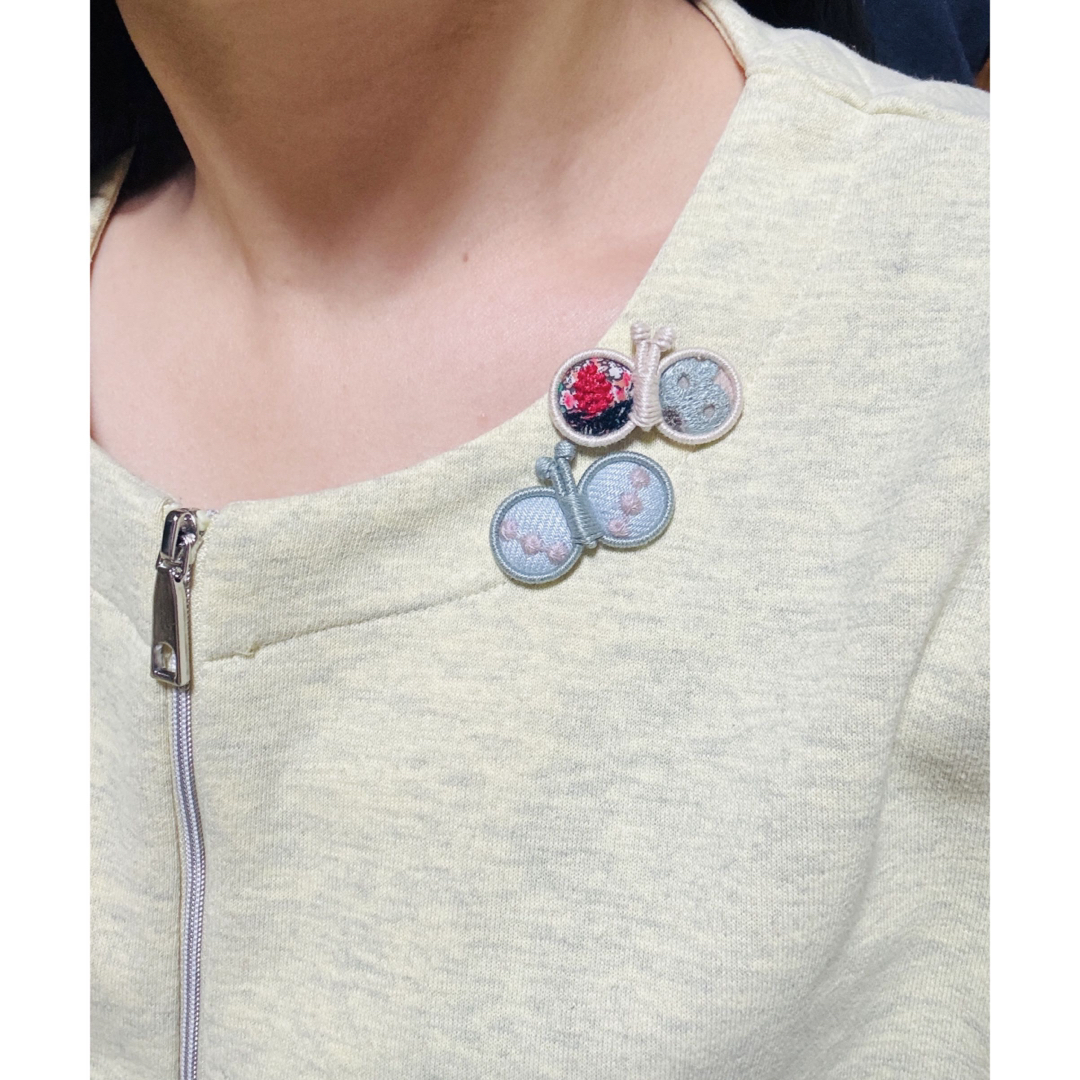 mina perhonen - 【1月発売分】ミナペルホネン ちょうちょのブローチ