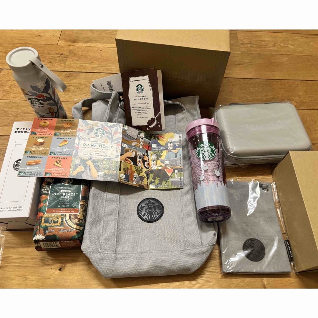 Starbucks - Starbucksスタバ 福袋2026年スターバックス抜き取りなし