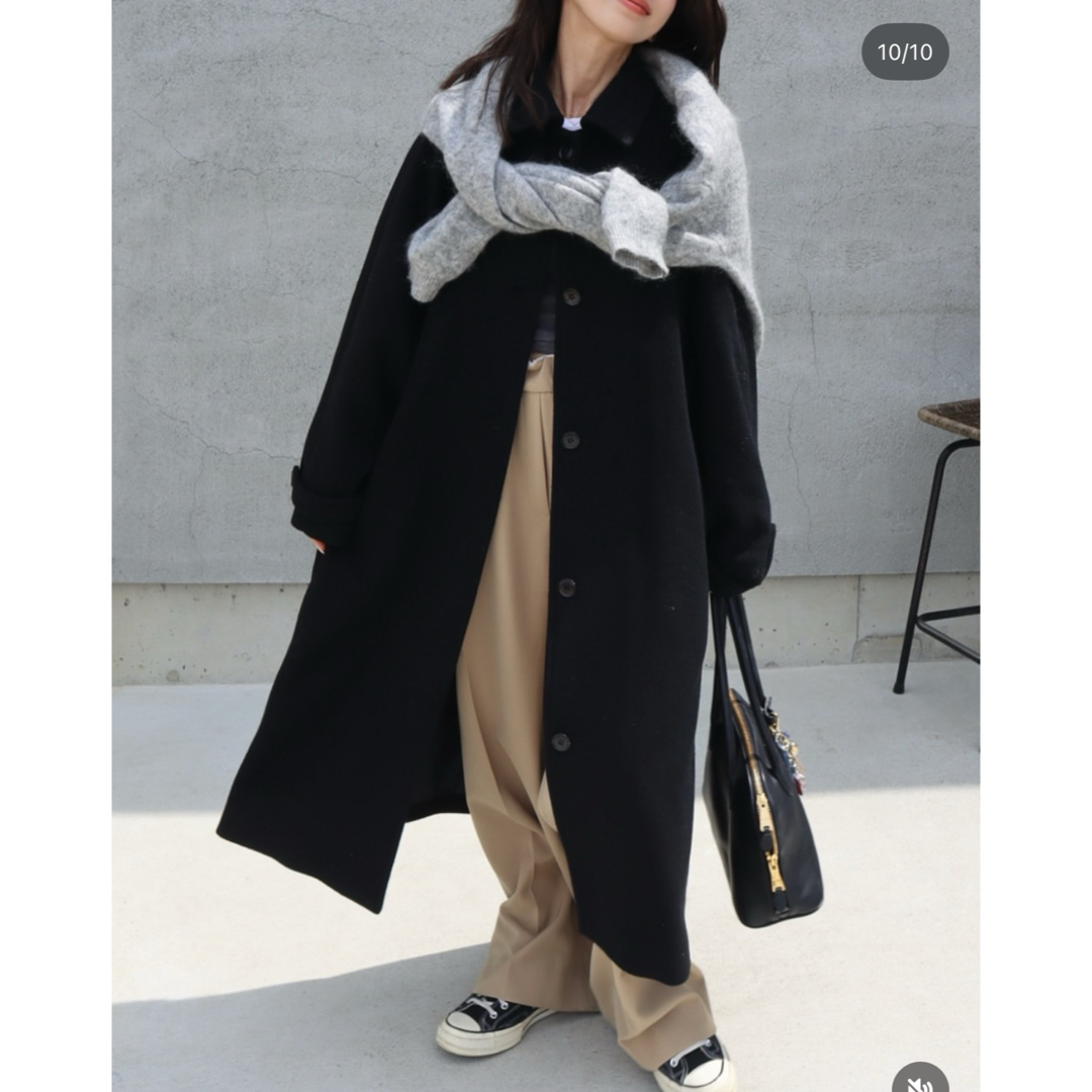 IENA - 新品未使用 epa エパ ロングコート M ブラックの通販 by a's