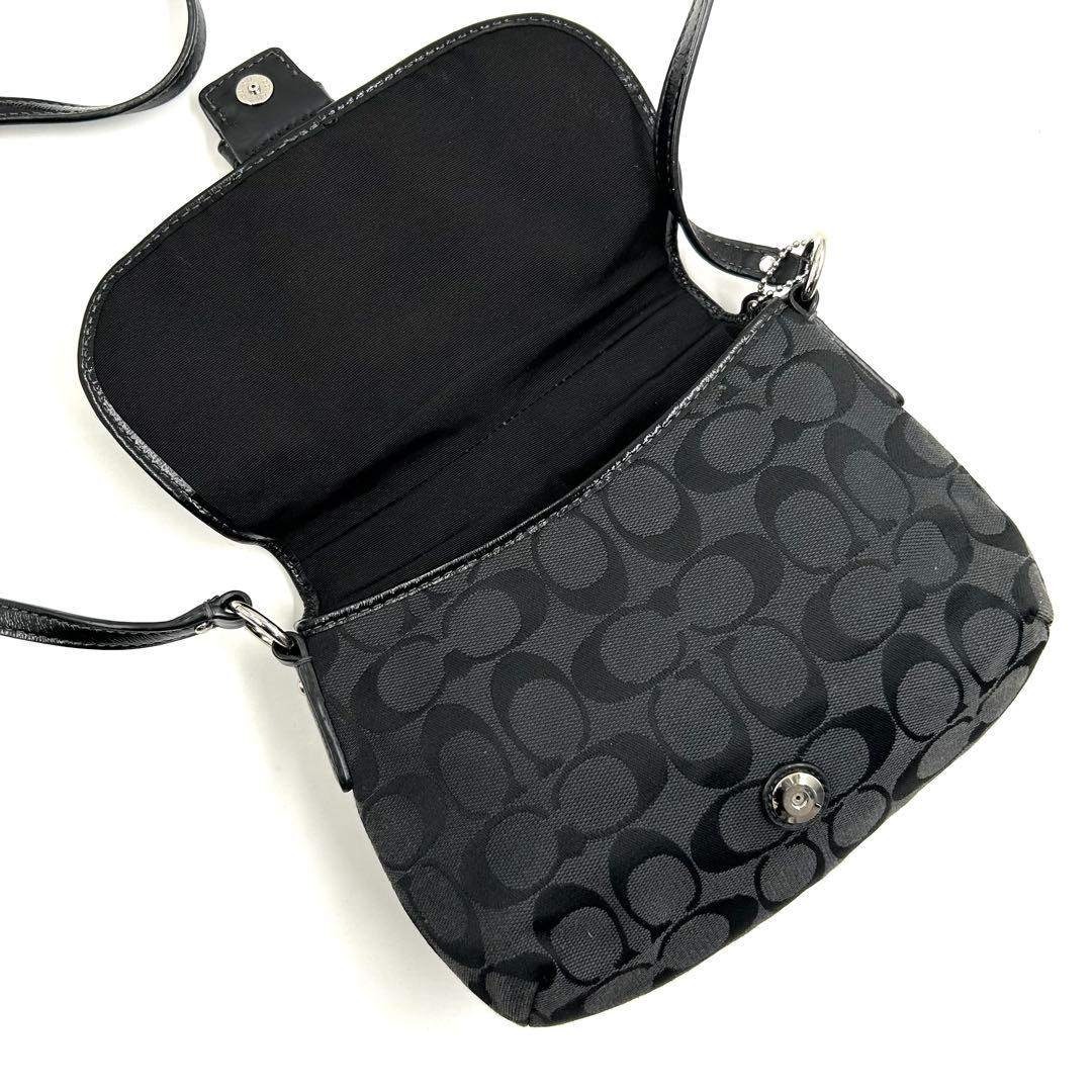 COACH - コーチ 664 ショルダーバッグ ソーホー 斜め掛け シグネチャー