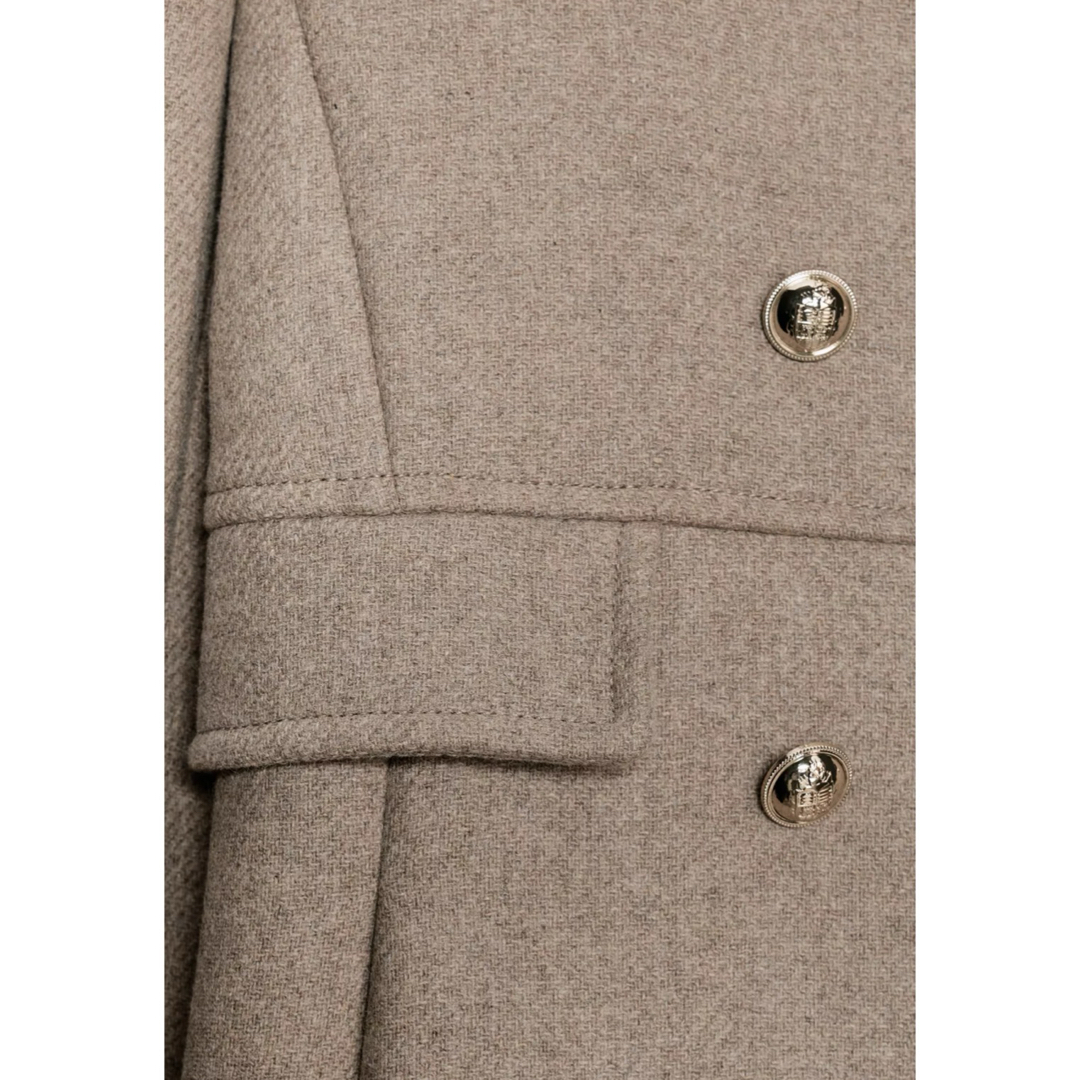 ZARA - ZARA 新品 ウール混紡ショート丈ダブルブレストコートの通販 by