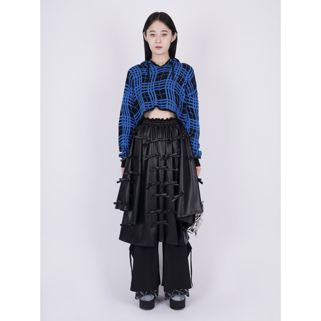 PAMEO POSE - PAMEO POSE 2Way Eco Leather Poncho コート 黒の通販 by