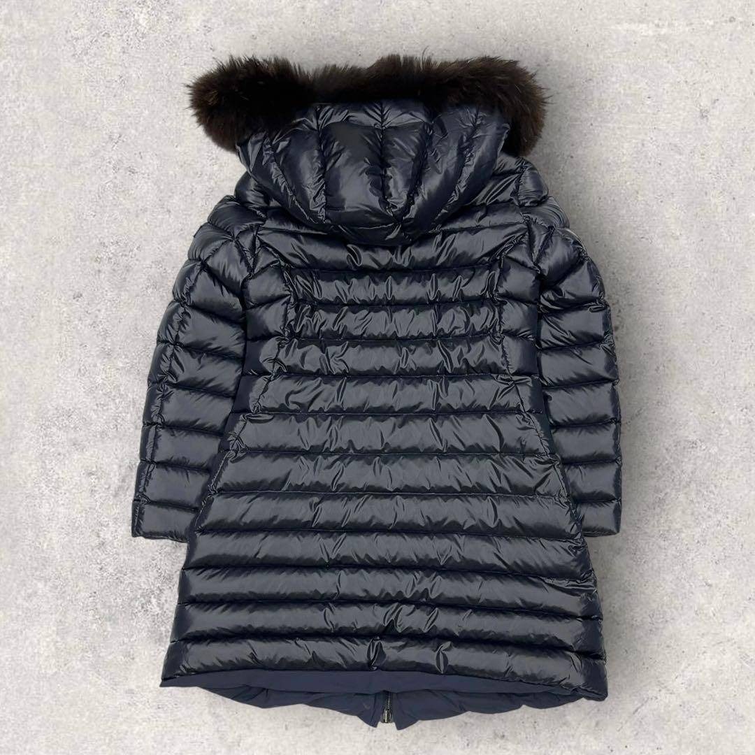 11561【美品・リバーシブル】TATRAS☆ファー付きダウンジャケットコート