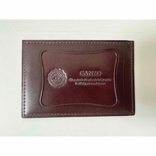 GANZO - GANZO ガンゾ 名刺入れ シンブライドル ネイビーの通販 by