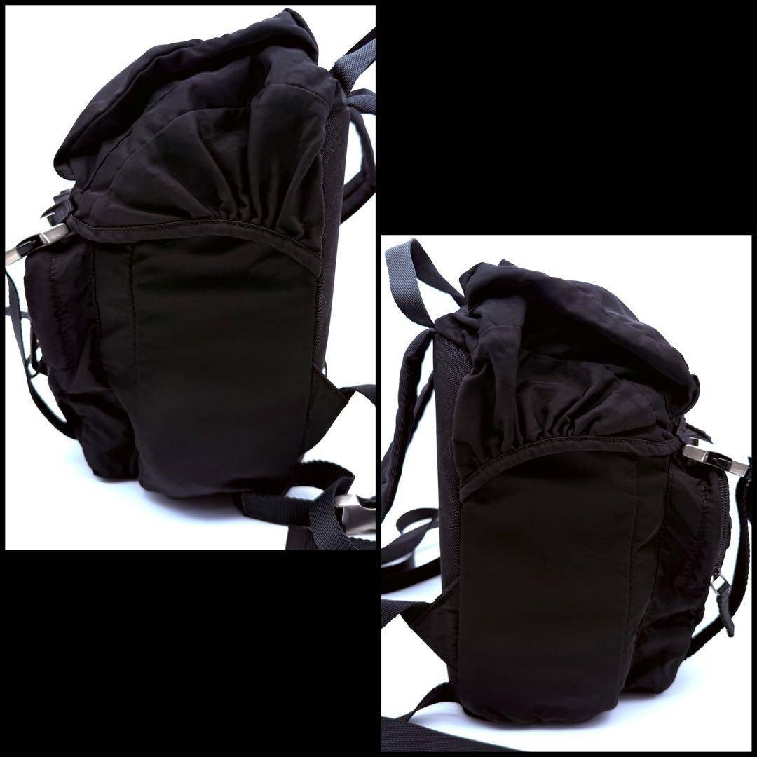 PRADA - 【美品】PRADA プラダ テスートナイロン 三角ロゴ リュック
