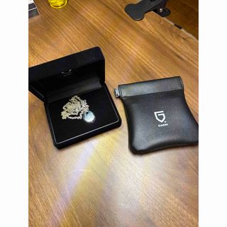 GARNI - ガルニ 10周年 クロッケリー ビッグロゴ ネックレス 希少 美品