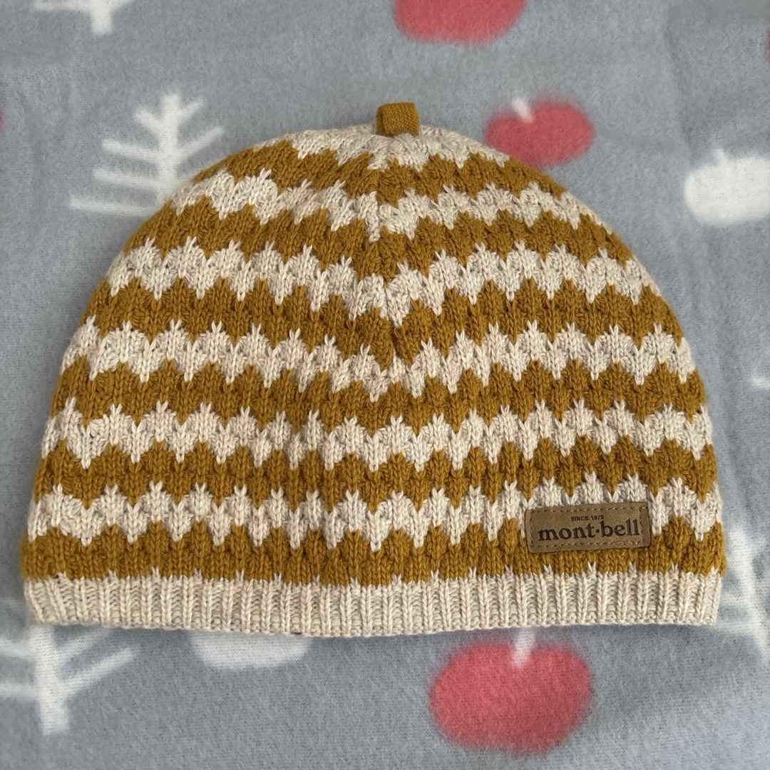 mont-bell ニット帽 オレンジ・ブラウン - mont-bell モンベ