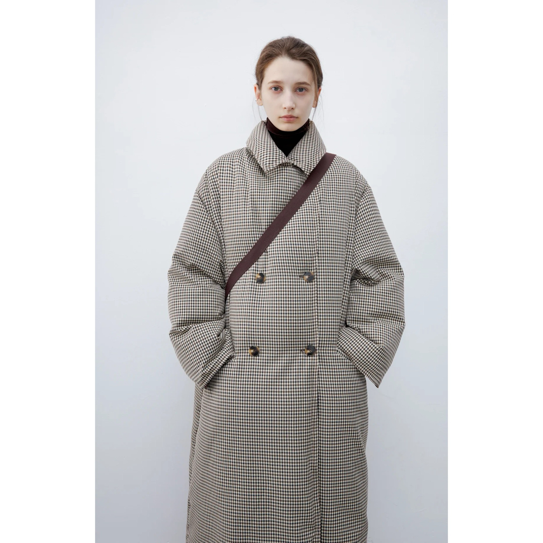 tageechita クラシックチェックダウンコートの通販 by K's shop｜ラクマ