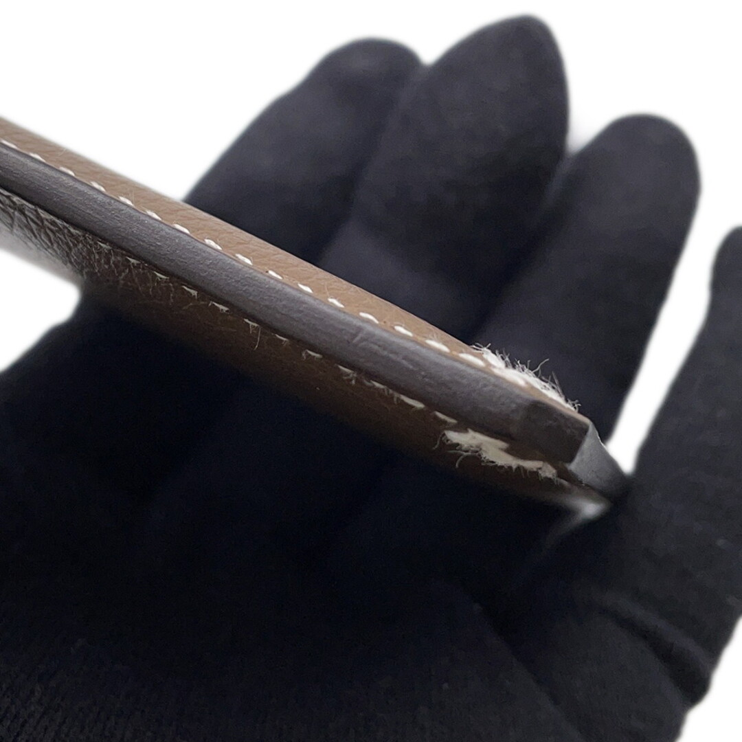 HERMES - エルメス カードケース Hセリエ エトゥープ エバーカラー W