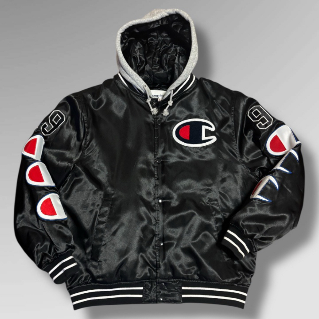 Supreme - ✨極希少・美品✨Supreme Champion 18AW サテンスタジャン L