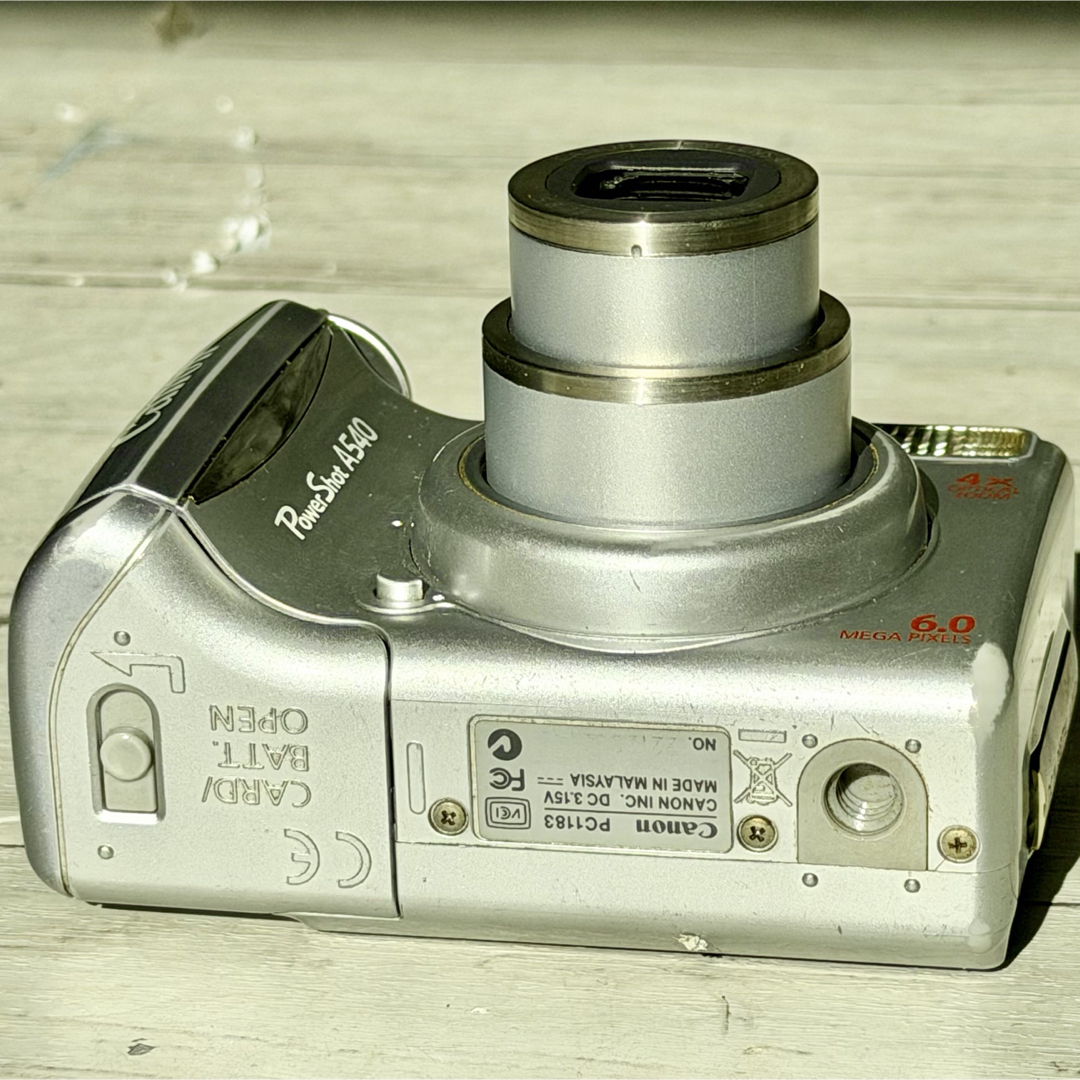 Canon - Canon PowerShot A540の通販 by まろ。's shop｜キヤノンなら